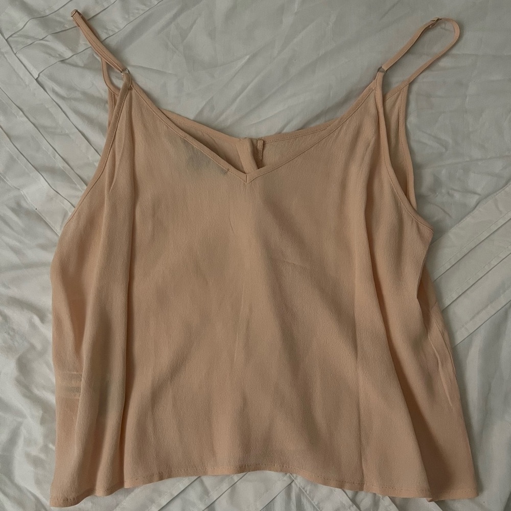 Pink tank top